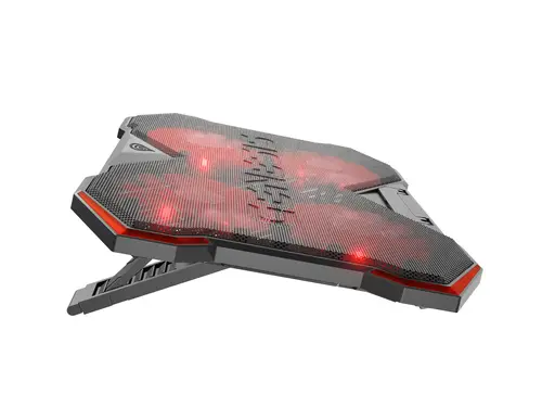 Oxid 260 almohadilla fría 43,9 cm (17.3") 1010 RPM Negro, Rojo - Imagen 3