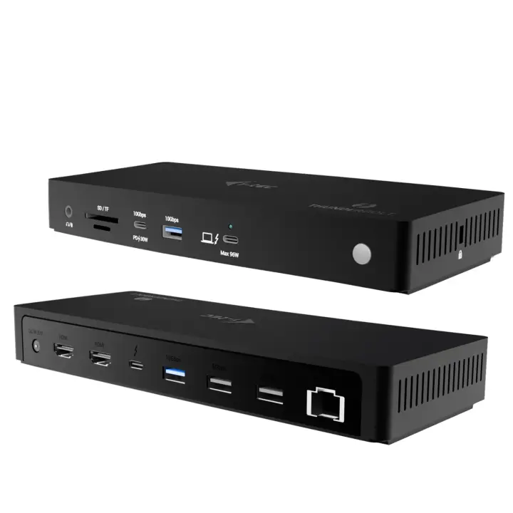 Thunderbolt4 Triple Display Docking Station + Power Delivery 96W