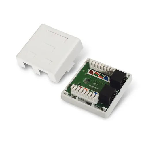 A139-0302 caja de conexiones de red Cat6 Blanco - Imagen 4