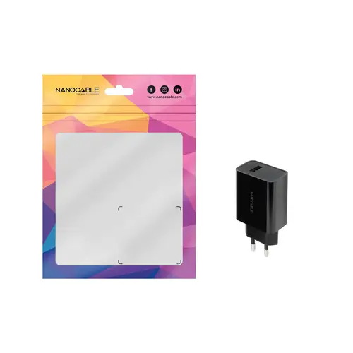 Cargador USB, 5V/2.1A, Negro - Imagen 2