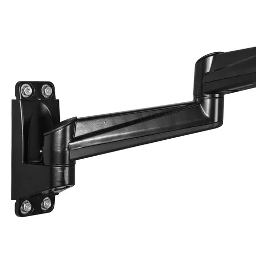 Brazo para Dos Monitores de Instalación en Pared - Soporte Ergonómico Articulado VESA x2 Monitores de 24" - Barra Transversal de Ajuste Sincronizado - Inclinación/Giro/Rotación - Soporte de Montaje - Imagen 3