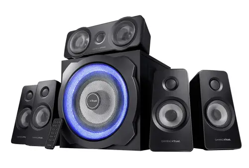 GXT 658 Tytan 5.1 conjunto de altavoces 90 W Universal Negro 5.1 canales - Imagen 1