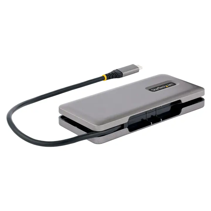 Hub USB C de 4 Puertos, 4 Puertos USB Tipo C, USB 3.1 de 10Gbps - Concentrador Ladrón USB Tipo C con Entrega de Alimentación PD de 100W Pass Through - con Cable de 32cm