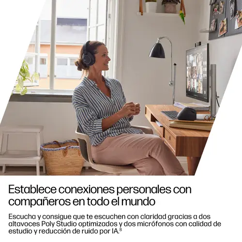 EliteStudio 8 All-in-One G1i 23.8 inch Desktop AI PC Intel Core Ultra 5 60,5 cm (23.8") 1920 x 1080 Pixeles 16 GB DDR5-SDRAM Windows 11 Pro Wi-Fi 7 (802.11be) Plata - Imagen 9