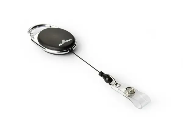 BADGE REEL STYLE Carrete de acreditación Negro 10 pieza(s)