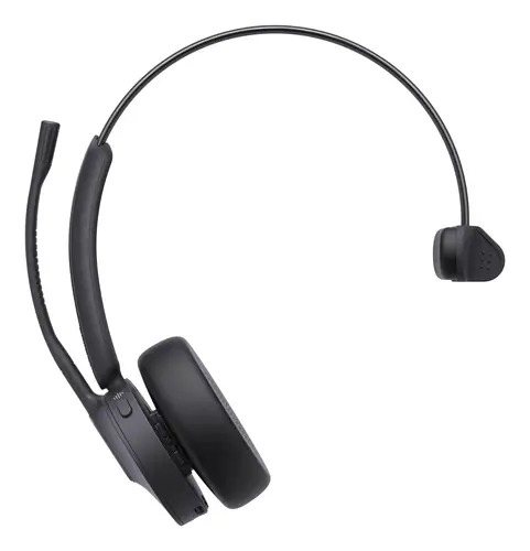 WH64 Mono UC Auriculares Inalámbrico Diadema Oficina/Centro de llamadas USB Tipo C Bluetooth Negro - Imagen 2