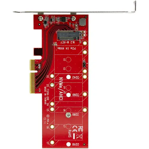 Adaptador de SSD M2 a PCIe - Conversor NVMe / AHCI / NGFF / M-Key a PCIe 3.0 x4 - Perfil Bajo o Completo - Adaptador PCI Express a SSD M.2 - Imagen 5