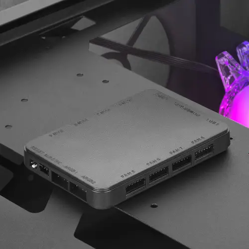 MC51, Caja PC Gaming ATX, Doble Cristal Templado, 5x Ventilador RGB 12cm, Negro - Imagen 8