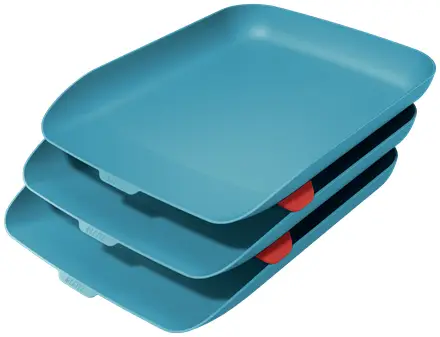 53582061 bandeja de escritorio/organizador Poliestireno (PS) Azul