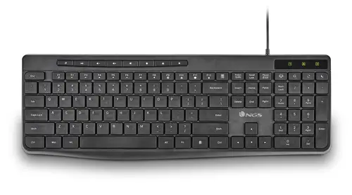 SPECTRA (QUERTY, ES) teclado Hogar / Oficina USB QWERTY Español Negro - Imagen 1
