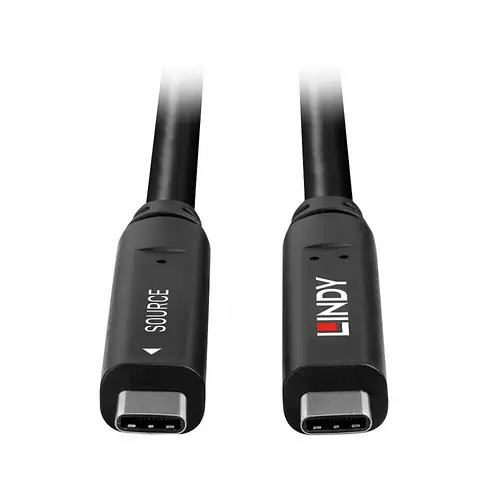 43399 cable USB USB 3.2 Gen 1 (3.1 Gen 1) 15 m USB C Negro - Imagen 4