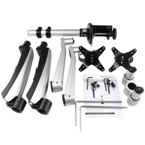 Soporte para Dos Monitores con Brazos Móviles - Apilable - Imagen 14