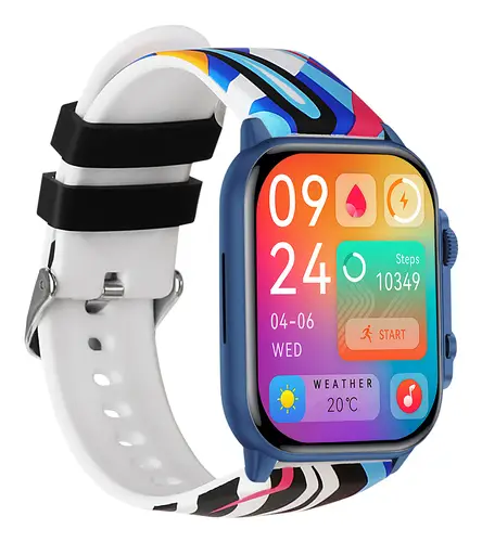 T-FIT 458 A 4,95 cm (1.95") AMOLED Digital 410 x 502 Pixeles Azul - Imagen 2
