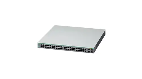 AT-GS950/52PS V2-50 switch Gestionado L2 Gigabit Ethernet (10/100/1000) Energía sobre Ethernet (PoE) Gris - Imagen 1