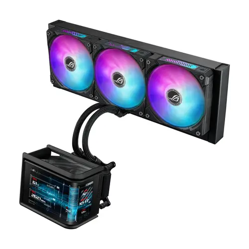 ROG Ryuo IV SLC 360 ARGB Procesador Sistema de refrigeración líquida todo en uno 12 cm Negro - Imagen 8