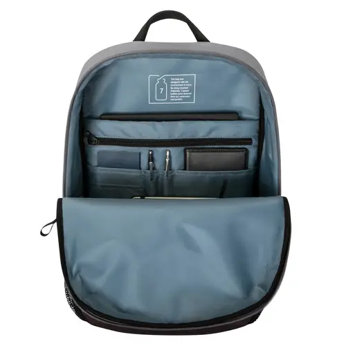 Sagano 39,6 cm (15.6") Mochila Negro, Gris - Imagen 15