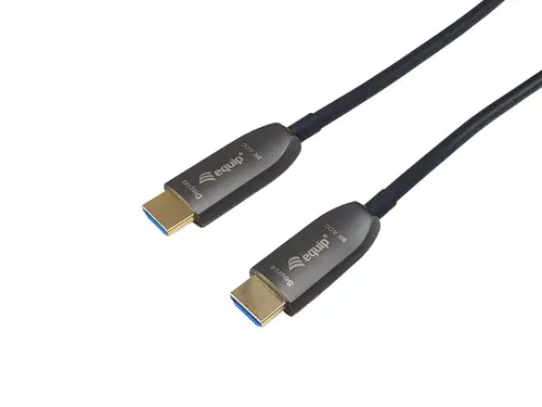 119422 Cable blindado óptico activo HDMI 2.1, 50 m, 8K/60 Hz, 4K/120 Hz, 48 Gbps - Imagen 3