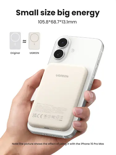 25207 batería externa 5000 mAh Cargador inalámbrico Negro - Imagen 8