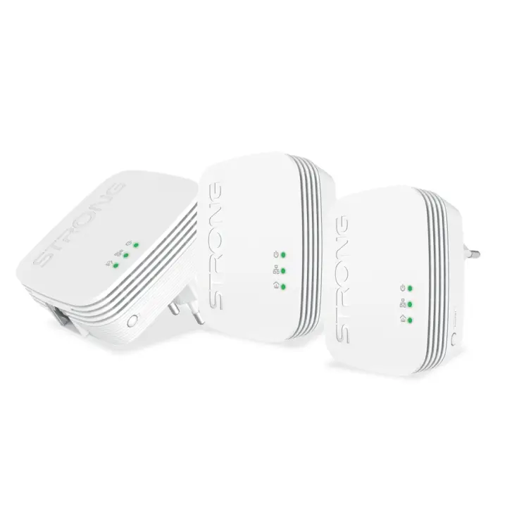 Powerline 600 Triple Pack Mini 600 Mbit/s Ethernet Blanco 3 pieza..