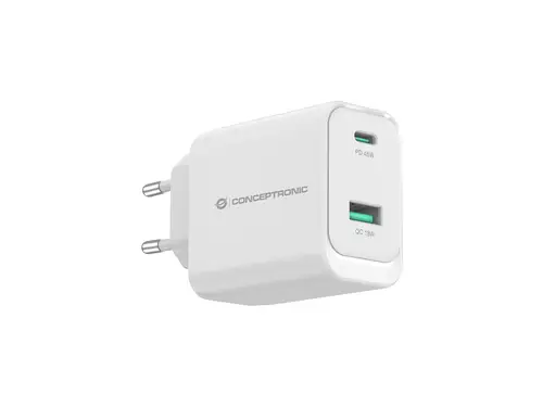 ALTHEA20W45 cargador de dispositivo móvil Universal Blanco Corriente alterna Carga rápida Interior - Imagen 2