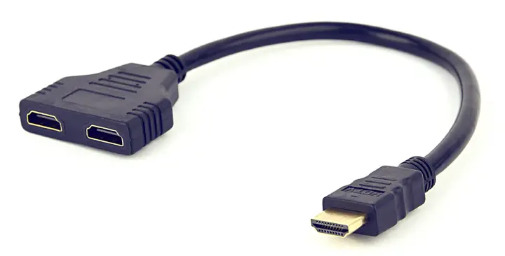 DSP-2PH4-04 cable HDMI HDMI tipo A (Estándar) 2 x HDMI Type A (Standard) Negro