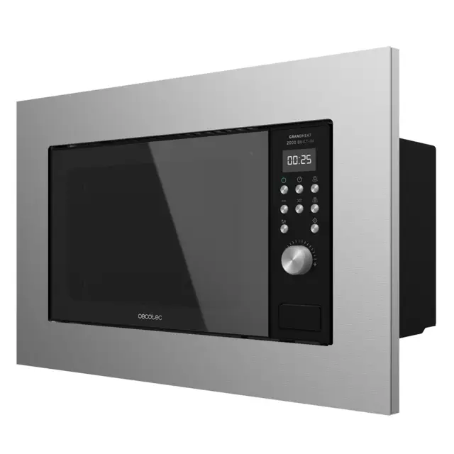 01380 microondas Negro, Acero Microondas con grill Integrado 20 L..