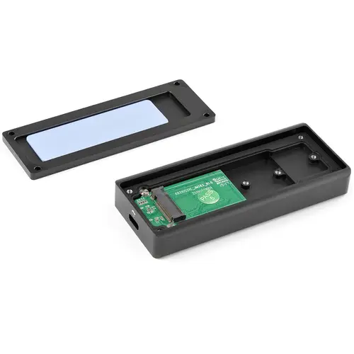 Caja USB 3.1 Gen 2 (10Gbps) para Unidades SSD NVMe M.2 - Resistente al Agua y el Polvo - IP67 - Imagen 3