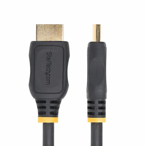 Cable HDMI 2.0 de Extensión Alargador de 18in (0,5m) - Cable HDMI de Alta Velocidad Ahorrador de Puertos - 4K 60Hz - Cable Extensor HDMI Macho a Hembra - Imagen 2