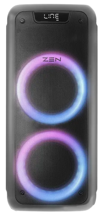 PHOENIX altavoz portátil o de fiesta Altavoz para fiestas Negro 25 W