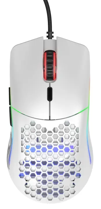 Model O- ratón Juego mano derecha USB tipo A Óptico 3200 DPI