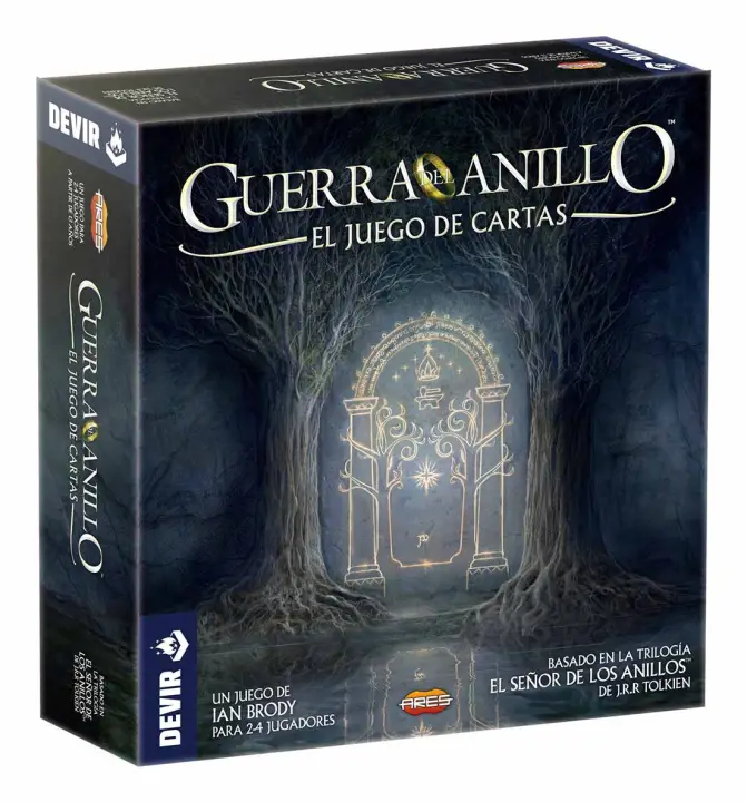 BGGAJCSP juego de tablero Guerra del Anillo - El Juego de Cartas 100 min Juego De Cartas Estrategia