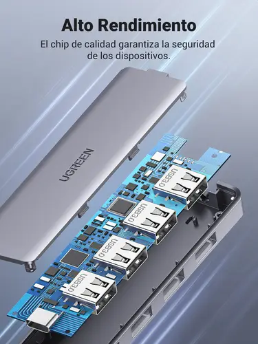 70336 hub de interfaz USB 3.2 Gen 1 (3.1 Gen 1) Type-C 5000 Mbit/s - Imagen 19