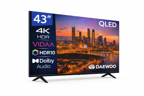 DAEWOO 43VB56QV / TELEVISOR SMART TV 43 QLED UHD 4K HDR VIDAA