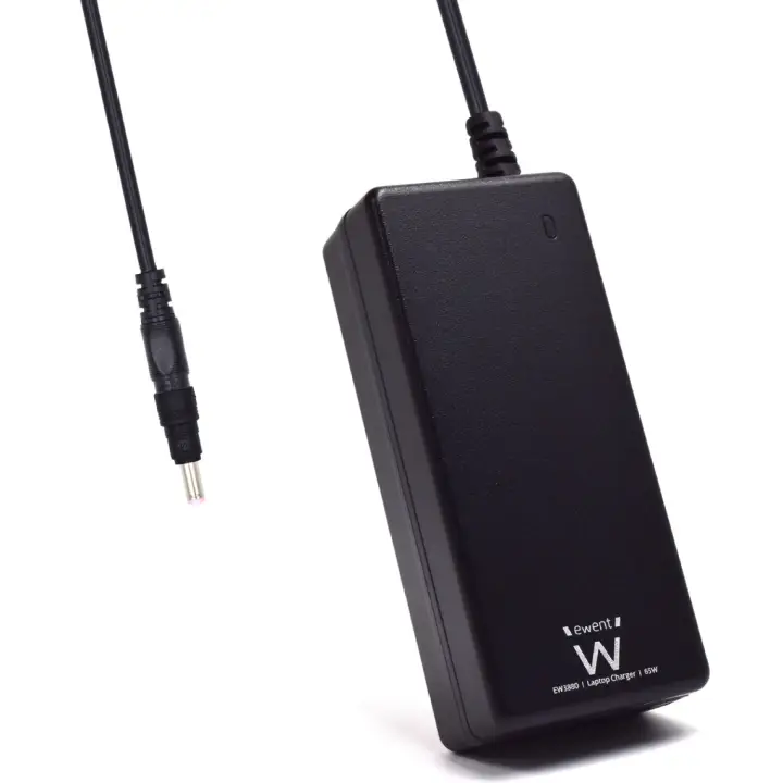 EW3887 adaptador e inversor de corriente Interior 65 W Negro