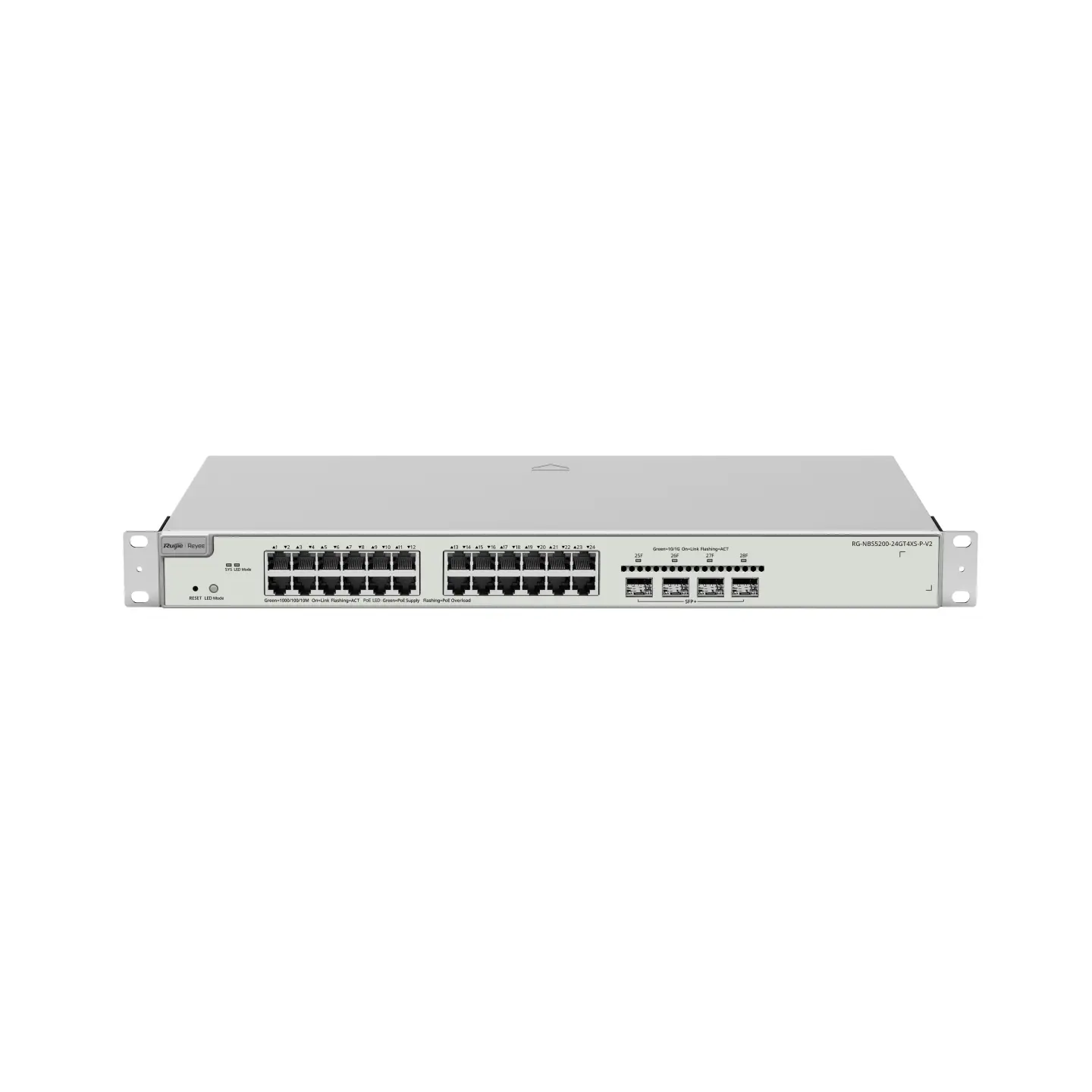 RG-NBS5200-24GT4XS-P-V2 switch Gestionado L3 Gigabit Ethernet (10..