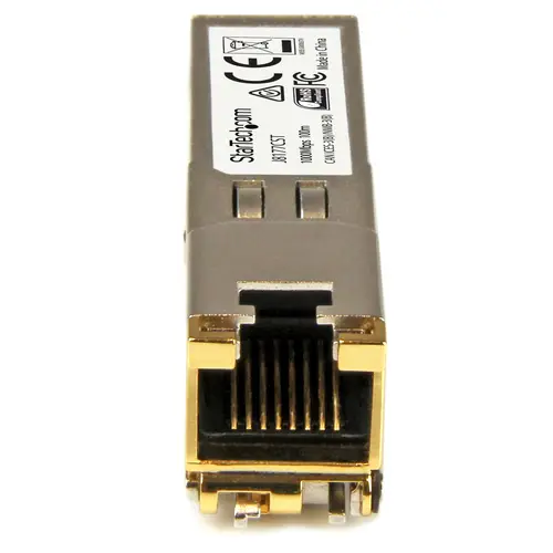 Módulo Transceptor SFP Compatible con el Modelo J8177C de HPE - 1000BASE-T - SFP a RJ45 Cat6 / Cat5e - SFP Ethernet Gigabit de 1Gb - RJ45 - 100m - HPE 1810, 1820, 2530 - Imagen 2