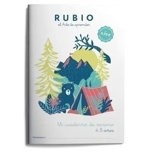 CUADERNO RUBIO A4 VERANO 4-5 - Pack de 5 unidades