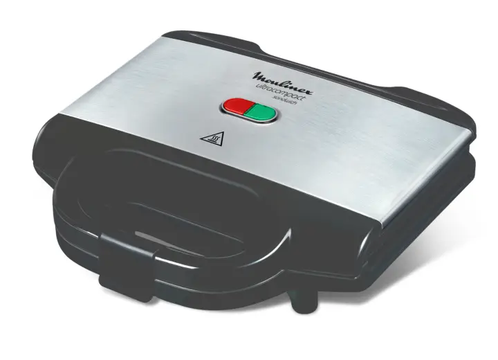SM156D sandwichera 700 W Negro, Acero inoxidable
