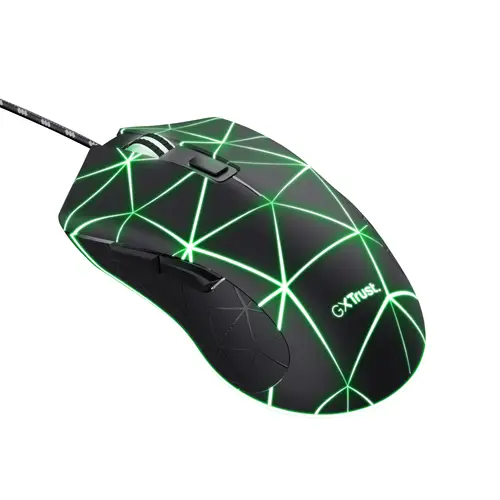 GXT 133 Locx ratón Juego mano derecha USB tipo A Óptico 4000 DPI - Imagen 2