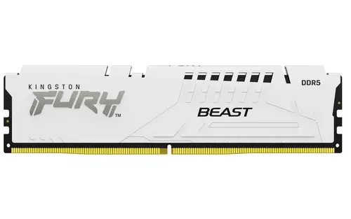 FURY Beast 32GB 6000MT/s DDR5 CL36 DIMM (Kit de 2) White EXPO - Imagen 3