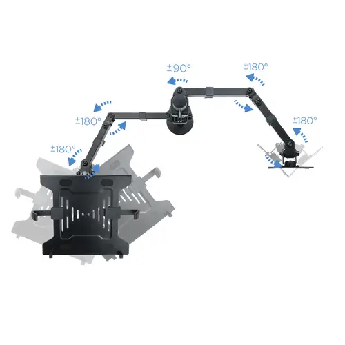 Soporte de mesa para pantalla 13"-32" y portátil - Imagen 5