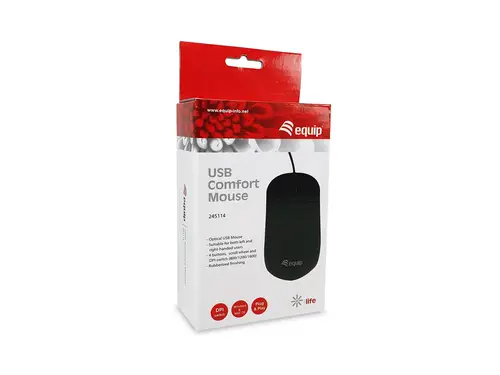 245114 ratón Oficina Ambidextro USB tipo A Óptico 1600 DPI - Imagen 3