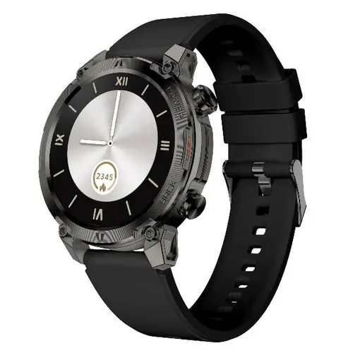 NXSWTRAILROUND Relojes inteligentes y deportivos 3,53 cm (1.39") Digital 360 x 360 Pixeles Pantalla táctil Negro - Imagen 9