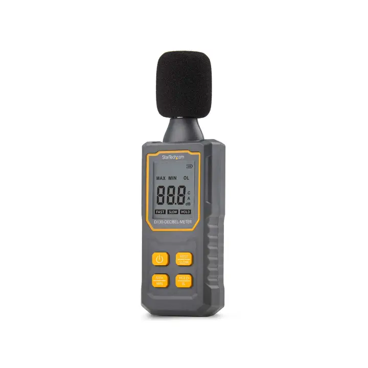 Medidor Portátil Digital de Ruido con Pantalla LCD - Medidor de ..
