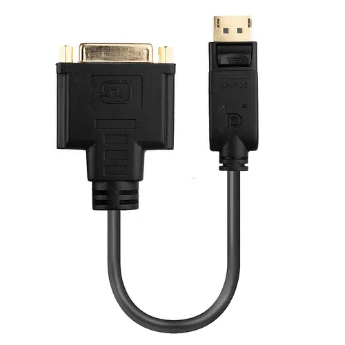 41004 adaptador de cable de vídeo 0,15 m DisplayPort DVI-D Negro - Imagen 2