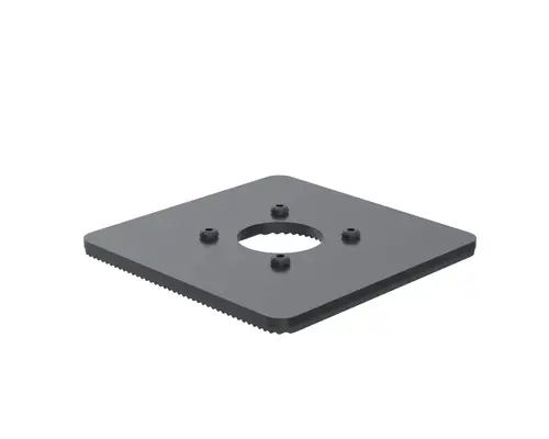 SpacePole POS SPM144-02 accesorio para terminal de punto de venta Base POS Negro Metal - Imagen 1