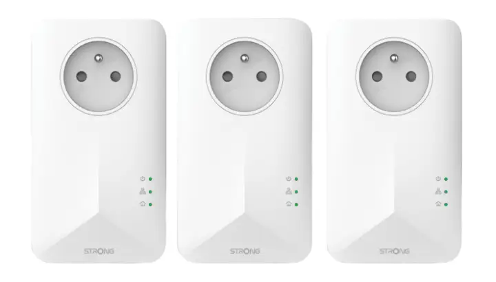 Powerline 1000 1000 Mbit/s Ethernet Blanco 3 pieza(s)