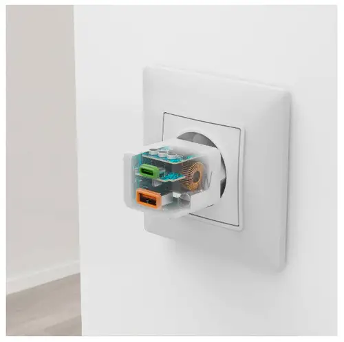 00201991 cargador de dispositivo móvil Auriculares, Batería portátil, Smartphone, Tableta Blanco Corriente alterna Carga rápida Interior - Imagen 10