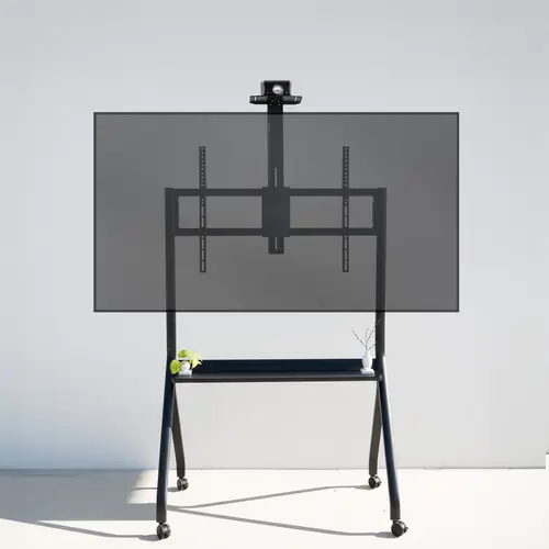 iStar Soporte de Suelo con Ruedas para Pantallas 55"- 100", Negro - Imagen 3