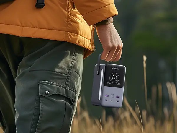 Nexode Power Bank 48000 mAh Litio Gris